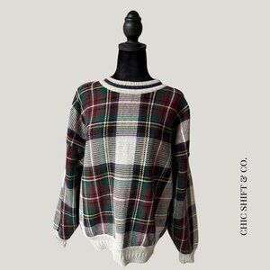 GANT | Grandpa Sweater | Plaid | L